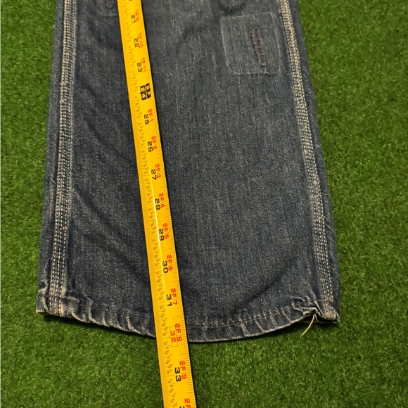 Vintage Carpenter Jeans 70s Talon Zipper Retro Regular Fit 24x32 Jeans - Picture 7 of 12
